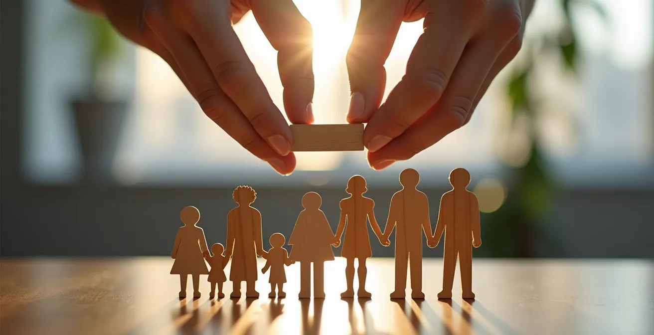 Profesional analizando gráficos de tendencias demográficas en oficina moderna