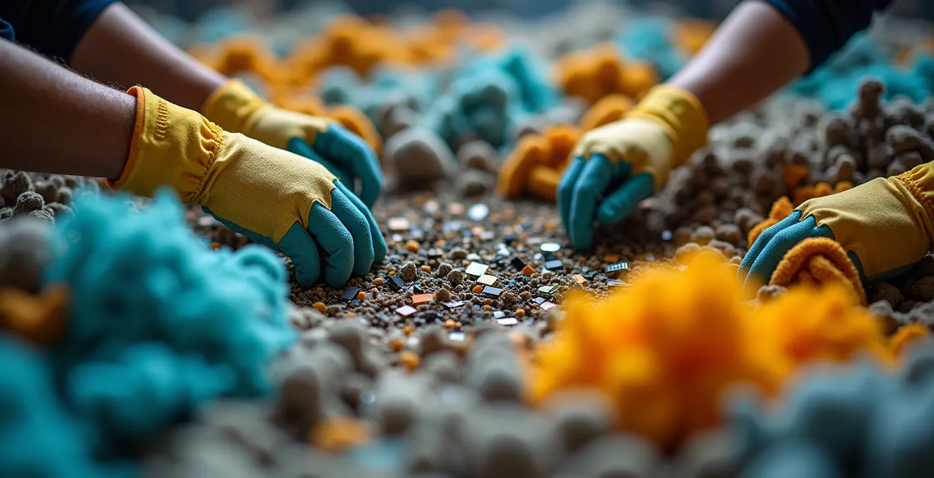 Centro de procesamiento de devoluciones con sistemas de clasificación y revalorización