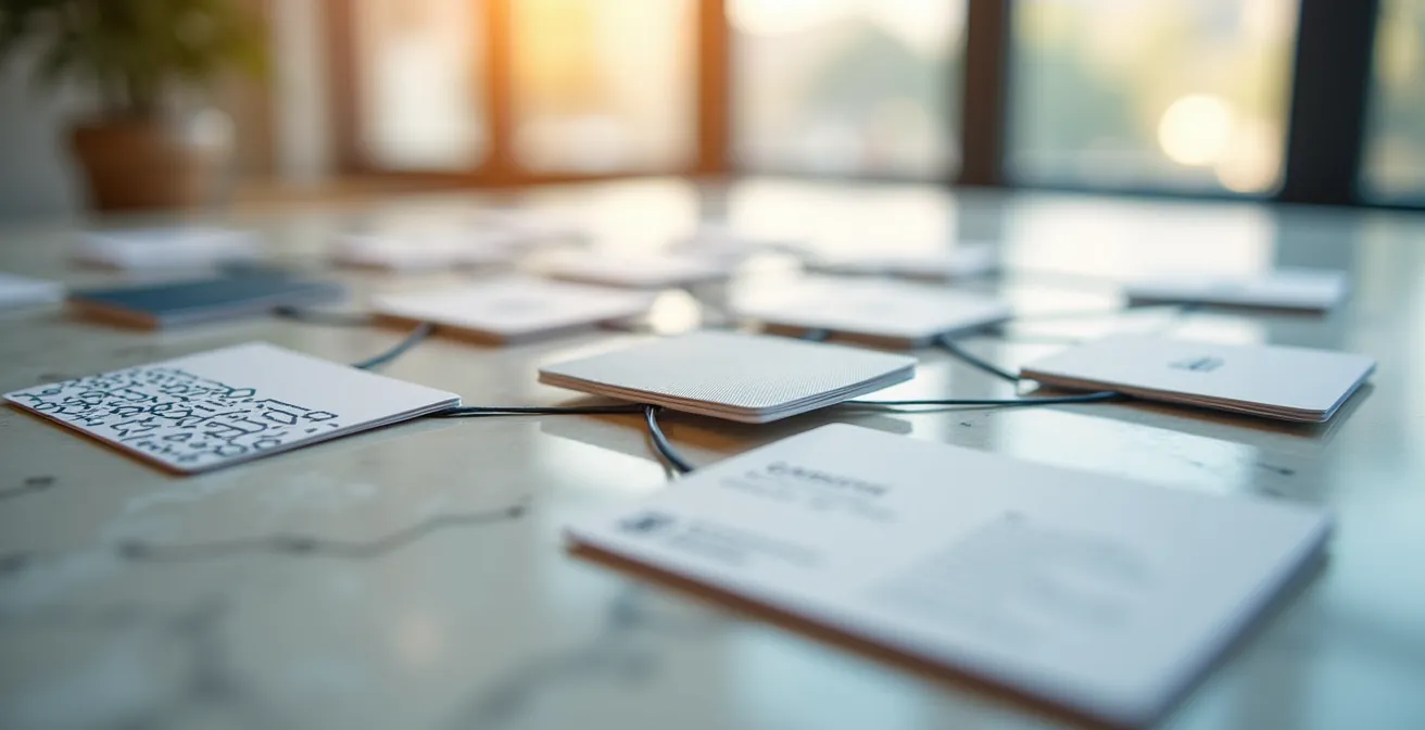 Mapa conceptual que muestra la red de contactos entre headhunters y ETTs en el mercado laboral español