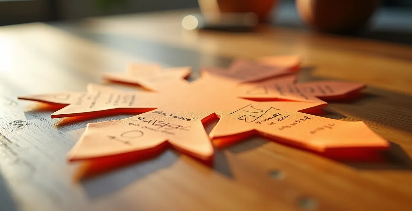 Diagrama visual de la técnica de los 5 porqués en proceso empresarial